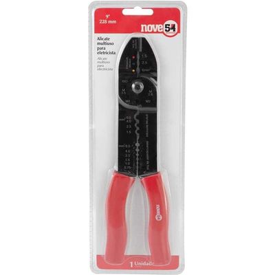 Alicate Multiuso Para Eletricista, 9 Nove54 Ostenvonder