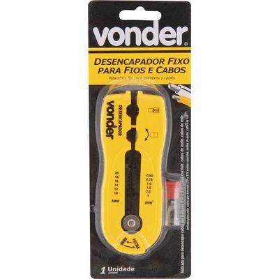 Alicate Desencapador Fixo, Para Fios E Cabos, Vonder