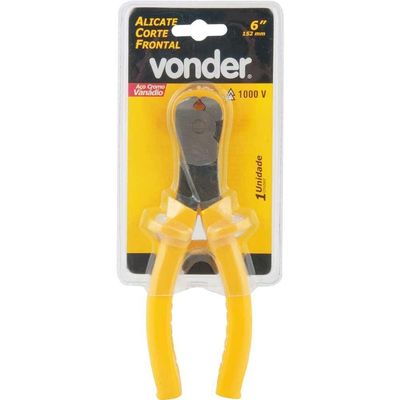 Alicate Corte Frontal 6, 1.000 V, Vonder Ostenvonder