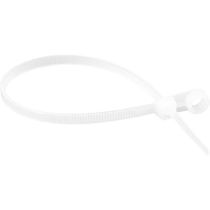 Abraçadeira De Nylon Para Parafusos, Branca, 220 Mm X 4,3 Mm, Vonder