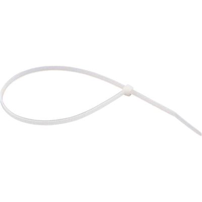 Abraçadeira De Nylon, Branca, 280 Mm X 3,6 Mm, Com 100 Peças, Vonder