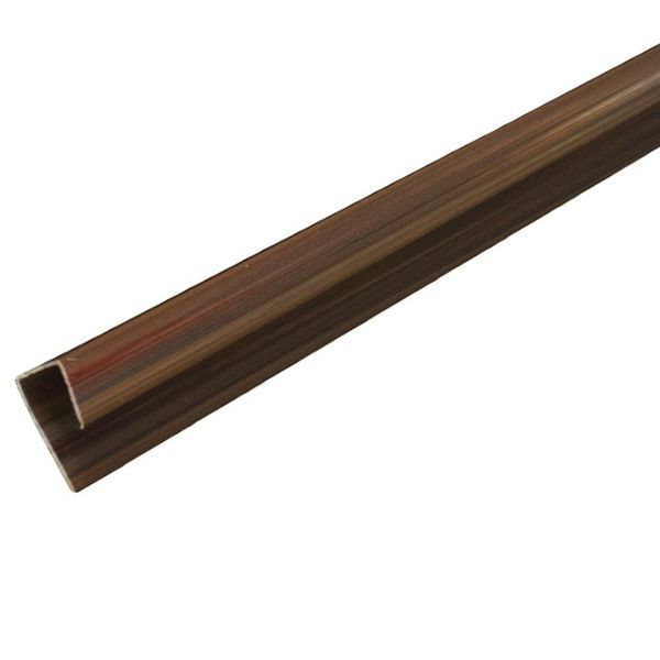 Acabamento Perfil "u" 3,00m Roda Forro Pvc 5 Un Bariri - Tk