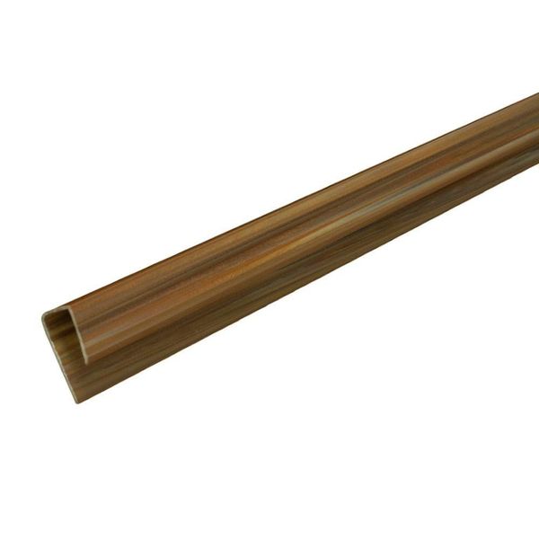 Acabamento Perfil "u" 3,00m Roda Forro Pvc 5 Un Bariri