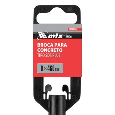 Broca De Concreto Sds Plus 8mm 460mm Mtx