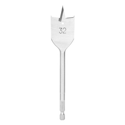 Broca Chata Madeira 32mm 150mm Mtx 704249 Aço 45