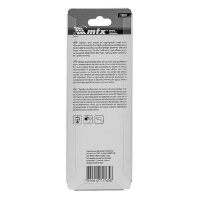 Broca Diamantada Vidro 20mm Mtx 726209 Haste Triangular