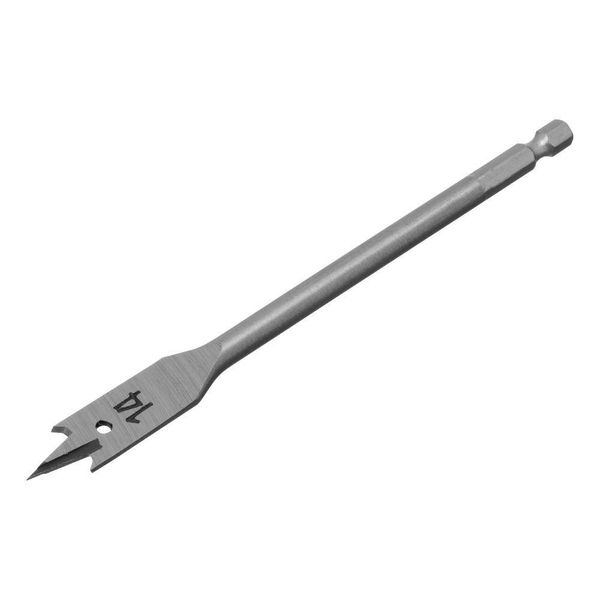 Broca Chata Madeira 14mm 150mm Mtx 704099 Aço 45