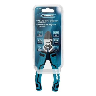 Alicate Corte Diagonal 6'' 150mm Gross 1754855 Aço Crv