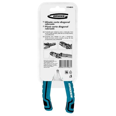 Alicate Corte Diagonal 6'' 150mm Gross 1754855 Aço Crv