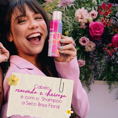 Kit 3 Shampoo A Seco Brisa Floral Remove Oleosidade Ricca 150ml