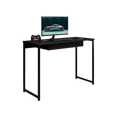 Escrivaninha Com Gaveta Megane 110 X 45 Klm Store Preto
