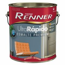 Tinta Esmalte Ultrarrápido Base De água Branco Renner 3,6lts