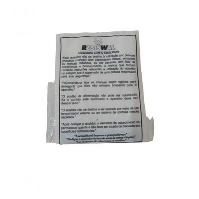 Ebulidor Elétrico 1000w Resiswal 220v Modelo Wb Aluminio
