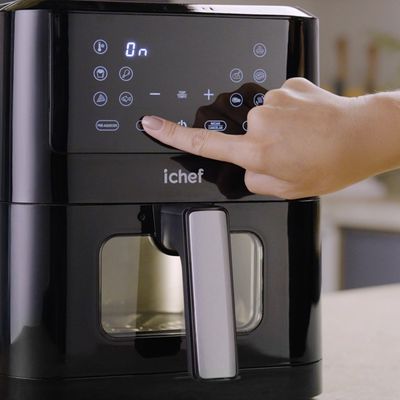 Fritadeira Elétrica Airfryer Ichef Smart Vision 6L 127V