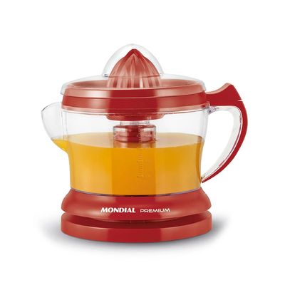 Espremedor de Frutas Mondial Red Premium E-23 1,25L Vermelho 30W - 220V UNICA