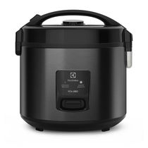Panela de Arroz Elétrica Electrolux por Rita Lobo 3,5L Preta Efficient Visor Glass (ERC30)