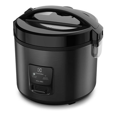 Panela de Arroz Elétrica Electrolux por Rita Lobo 3,5L Preta Efficient Visor Glass (ERC30) 127V