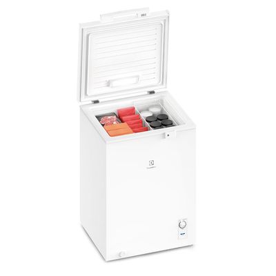 Freezer Horizontal Electrolux Cycle Defrost 143L com função Turbo Freezer Uma Porta (HE150) 127V