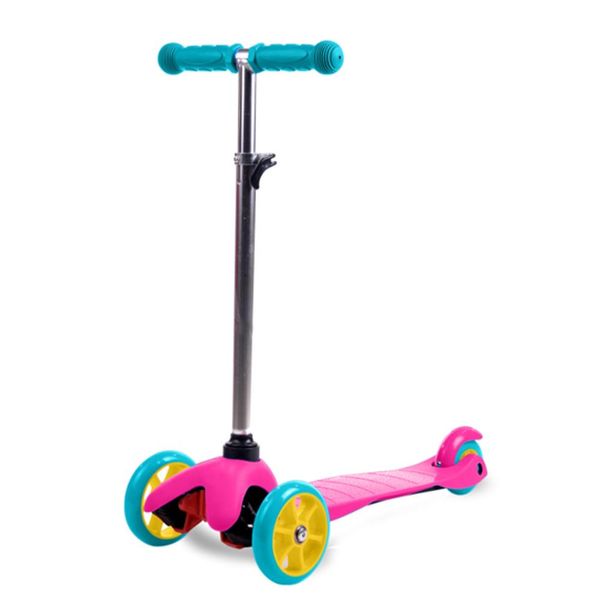 Patinete 3 Rodas Play&Fun Rosa e Azul Patinete 3 Rodas Rosa e Azul CV212678