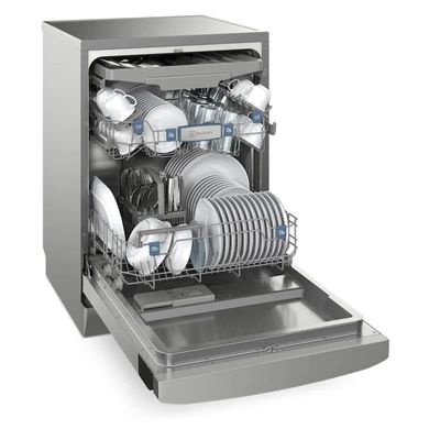 Lava-Louças Electrolux 14 Serviços Inox com Função Higienizar Compras (LL14X) 127V