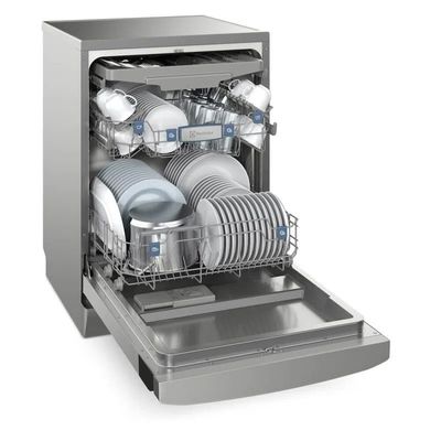 Lava-Louças Electrolux 14 Serviços Inox com Função Higienizar Compras (LL14X) 127V