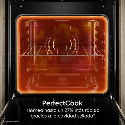 Fogão 4 bocas Electrolux Preto Experience Mesa de Vidro, 2 Fornos e Grade de Ferro Fundido (FE4DB) 127V