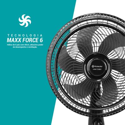 Ventilador de Coluna Prime Air Maxx Force 6 160W AVTE450 220V