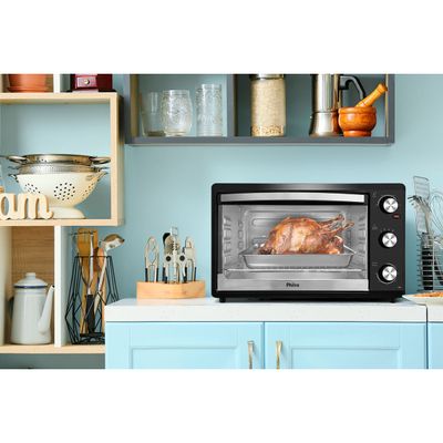 Forno Elétrico Philco PFE44P Dupla Resistência 44L 127V