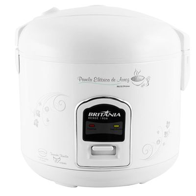 Panela de Arroz Elétrica Britânia 10 Xícaras 4L PA10 Prime 127V