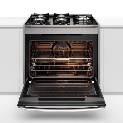 Fogão de Embutir 5 bocas Electrolux Cinza Experience Mesa de Vidro e Grill (FE5EC) 220V