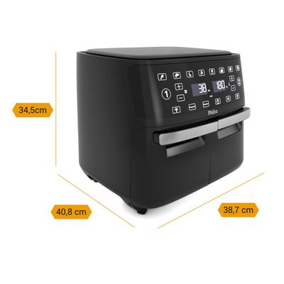 Air Fryer Philco 14L 4 em 1 Painel Digital PAF14A 220V