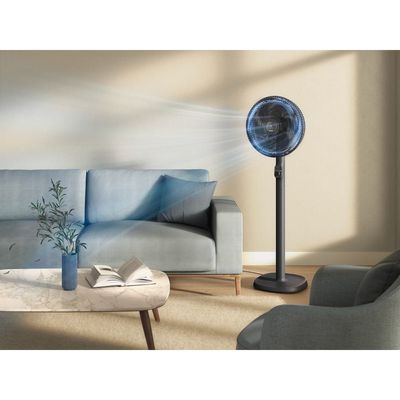 Ventilador de Coluna Electrolux 40cm 6 Pás Efficient DuoForce Air+ Cinza (EFS40) 127V