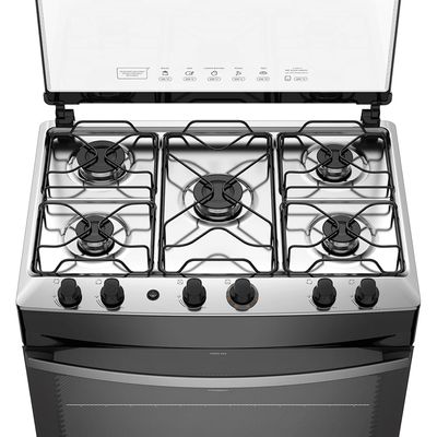Fogão 5 Bocas Continental Branco Automático com TOPLimpaFácil (FC5IB) Premium Bivolt