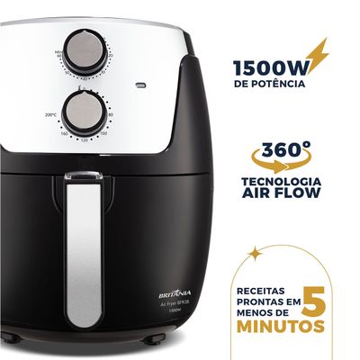 Air Fryer Britânia 4,2L Dura Mais 1500W BFR38 220V
