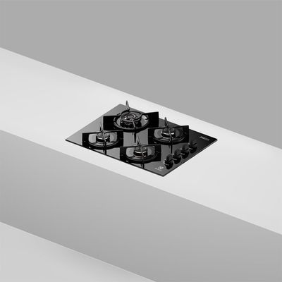 Cooktop 4 Bocas a Gás Electrolux Mesa Vidro Experience Tripla Chama e Grade de Ferro (KE4GC) Bivolt