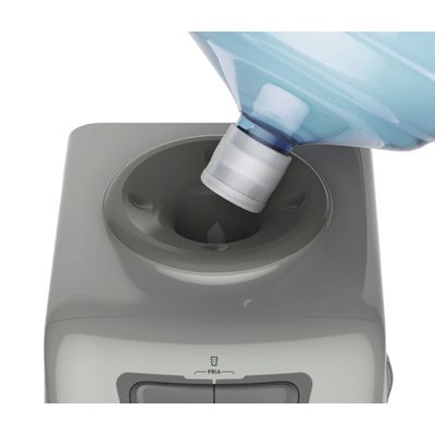 Bebedouro de Água Electrolux Prata com Refrigeração Eletrônica (BE11X) Bivolt