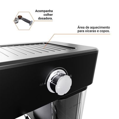 Cafeteira Expresso Philco 1,2L 20 Bar 950W PCF04A 127V