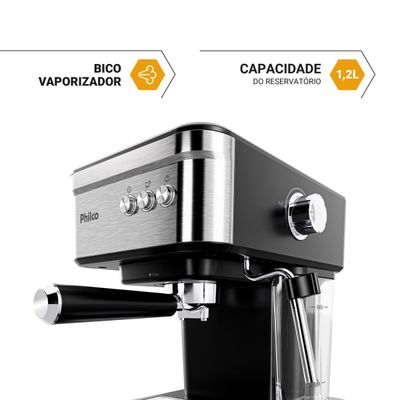 Cafeteira Expresso Philco 1,2L 20 Bar 950W PCF04A 127V