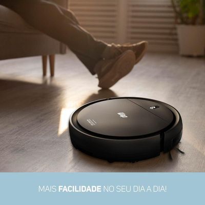 Robô Aspirador de Pó WAP ROBOT W310 30W 3 em 1 Base Carregadora Bivolt