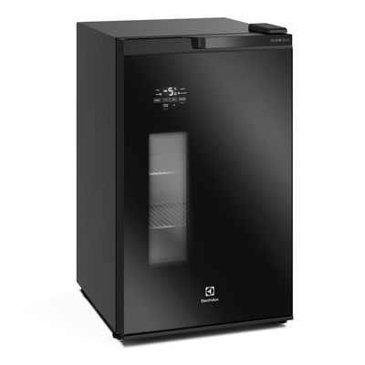 Cervejeira Home Bar Electrolux Frost Free 100L Porta de Vidro Preta (EB100) 127V