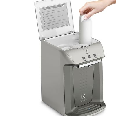 Purificador Electrolux Eletrônico c/ Painel Digital Blue Touch Bivolt Cinza (PA26G) Bivolt