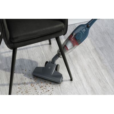 Aspirador de Pó Vertical com Fio Electrolux 1100W 2 em 1 Filtro HEPA Azul (STK13A) 127V