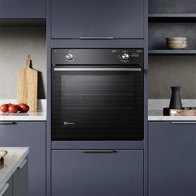 Forno de Embutir a Gás Electrolux 80L Efficient com PerfectCook (OE8GL) 220V