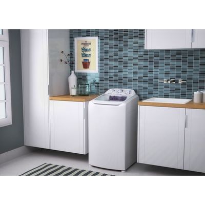 Máquina de Lavar Electrolux 8,5kg Branca Turbo Economia com Jet&Clean e Filtro Fiapos (LAC09) 220V