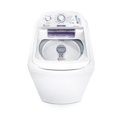 Máquina de Lavar Electrolux 8,5kg Branca Turbo Economia com Jet&Clean e Filtro Fiapos (LAC09) 220V