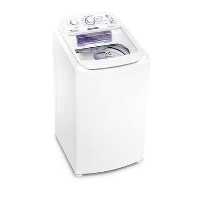 Máquina de Lavar Electrolux 8,5kg Branca Turbo Economia com Jet&Clean e Filtro Fiapos (LAC09) 220V