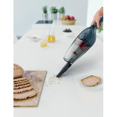 Aspirador de Pó Vertical com Fio Electrolux 1100W 2 em 1 Filtro HEPA Azul (STK13A) 220V