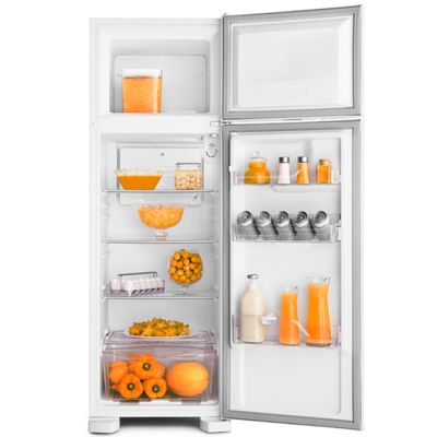 Geladeira Electrolux Cycle Defrost 260L Super Freezer Duplex Branca (DC35A) 127V