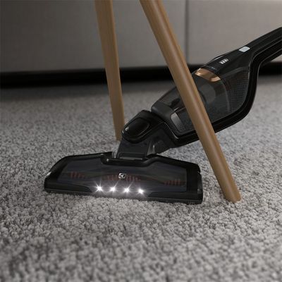 Aspirador de Pó Vertical Sem Fio Electrolux Ergorapido 2 em 1 Luz LED até 35 min Azul (ERG25N) Bivolt