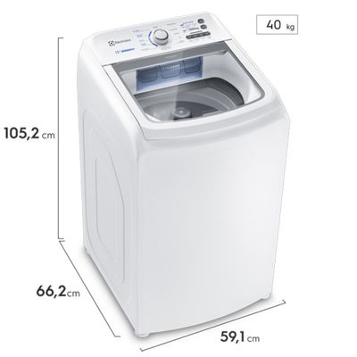 Máquina de Lavar Electrolux 13kg Branca Essential Care com Cesto Inox e Jet&Clean (LED13) 220V